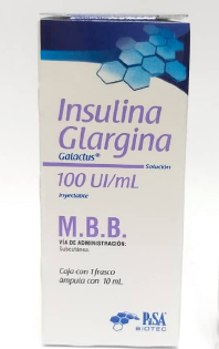 Insulina Glargina Ui Ml Caja C Frasco Mpula Ml Pisa Red Fria