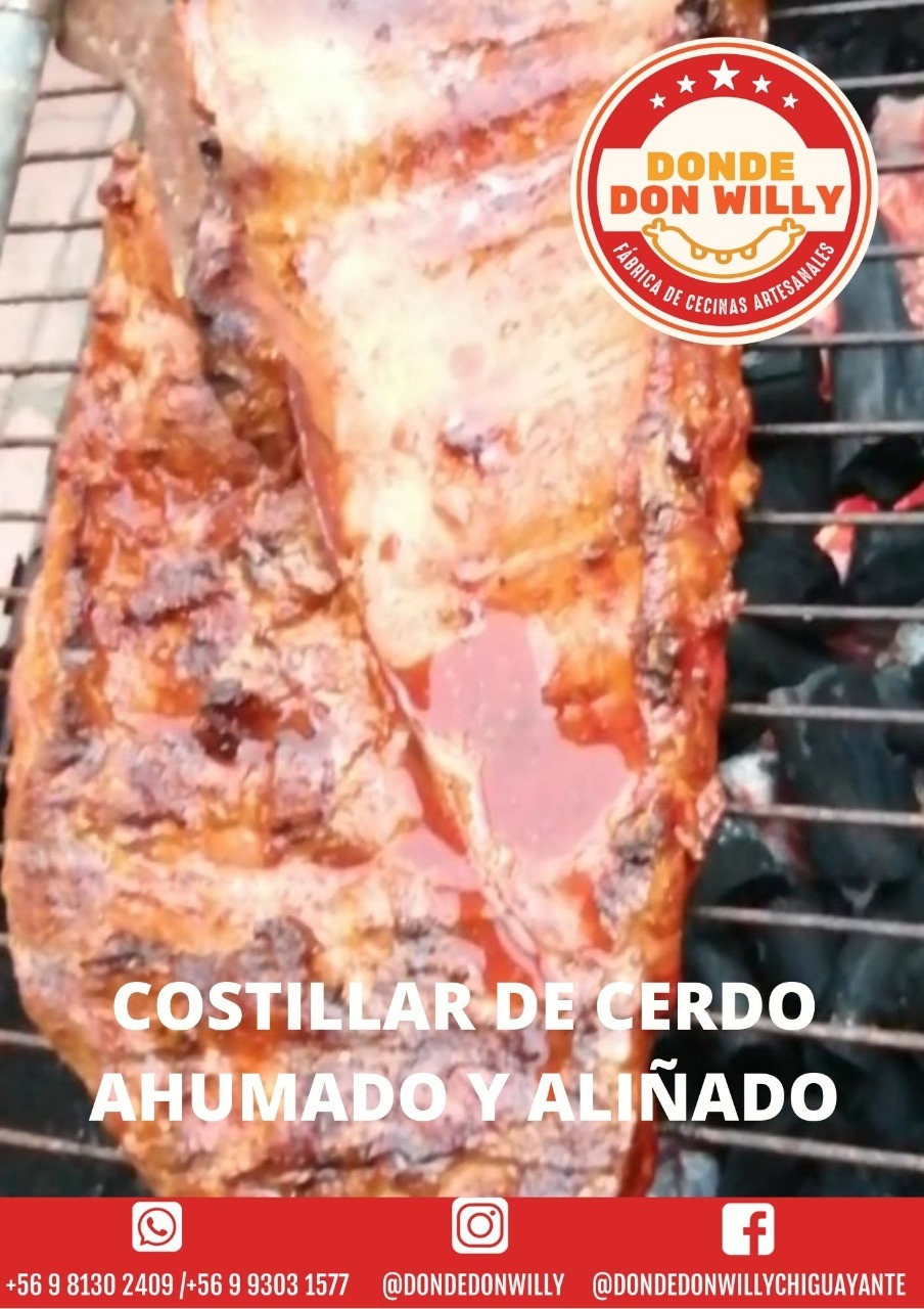 COSTILLAR DE CERDO AHUMADO ALIÑADO