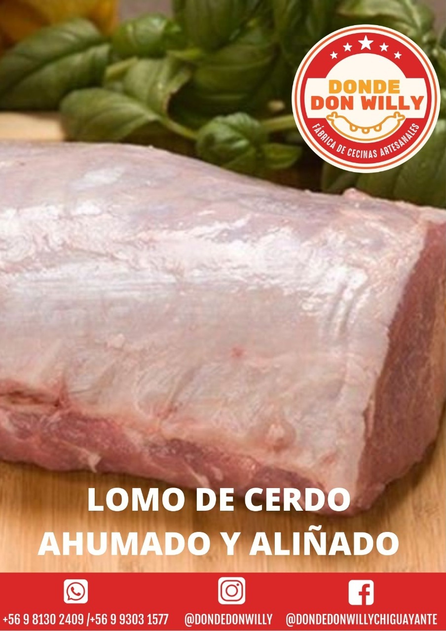 LOMO DE CERDO ALIÑADO Y AHUMADO