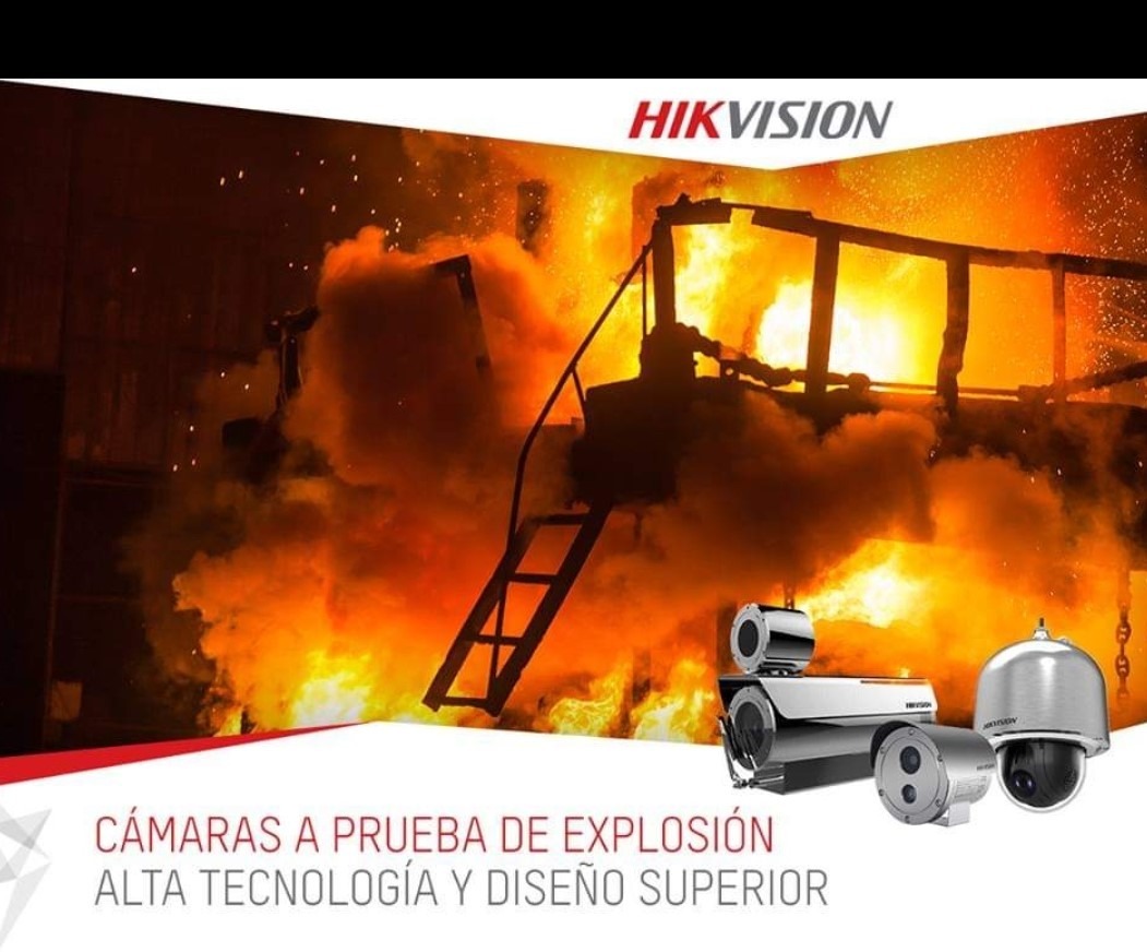 cámara a Pruebas de explosion