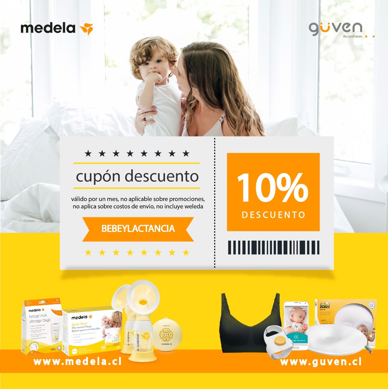 Cupón de descuento.